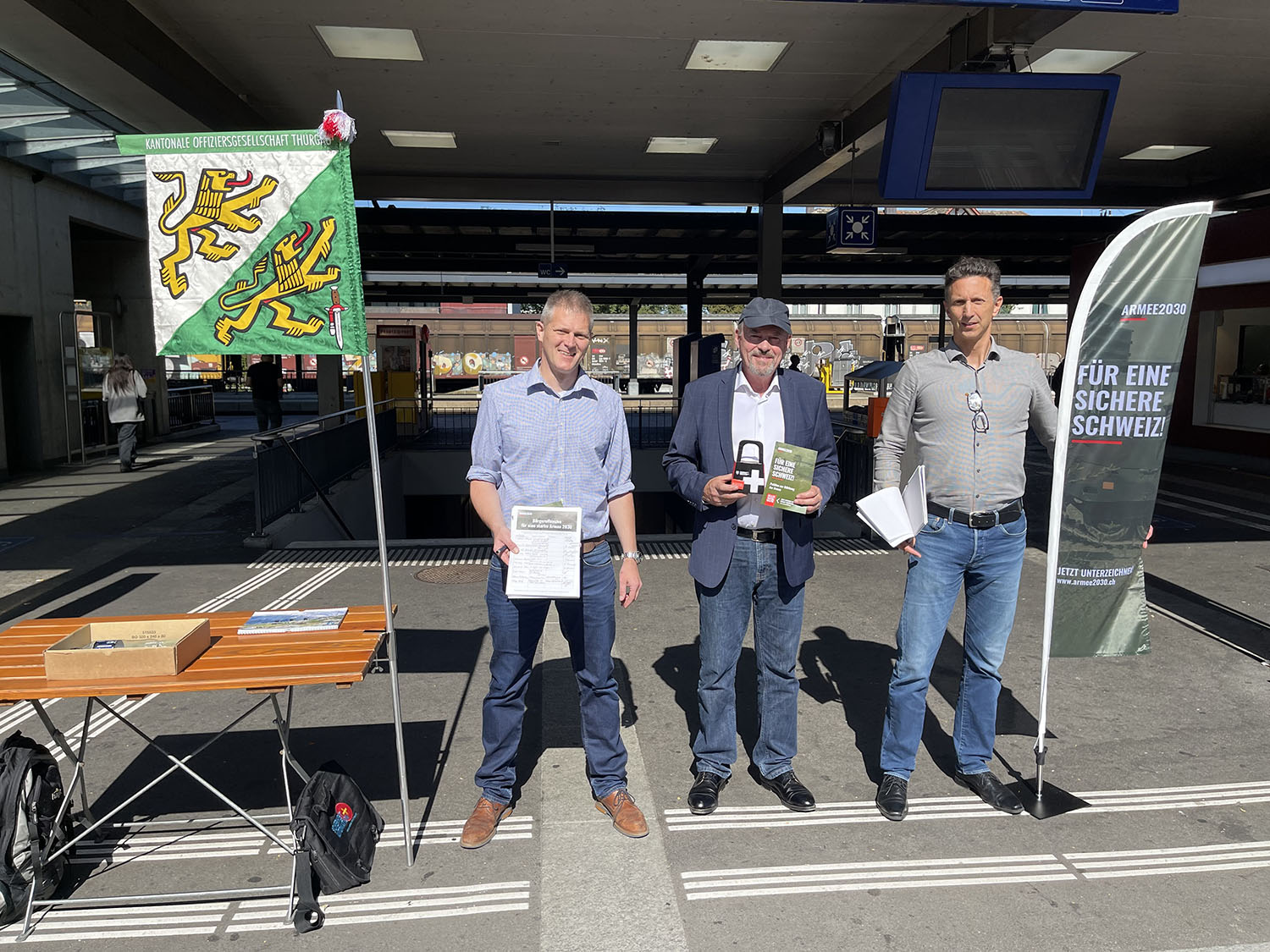 Bericht Standaktion Armee 2030, 7.9.2024