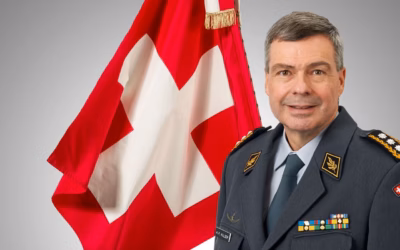 15.04.2025 – Kaminfeuergespräch mit KKdt Hans-Peter Walser,  Chef Kdo Ausbildung und stellvertretender Chef der Armee